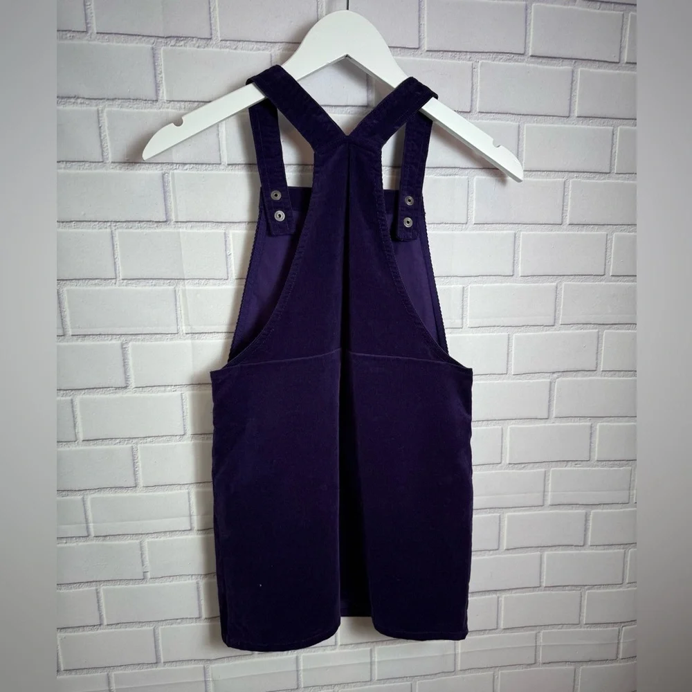 Gymboree Girls Purple Corduroy Owl Jumper fashionista Dress Size 8